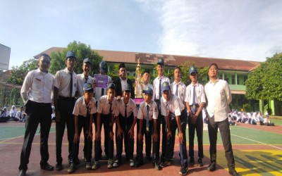 Tim Voli Putra MTs Negeri 4 Bogor Meraih Juara 1 Dalam Postaria 2.0 SMAN 1 Jonggol